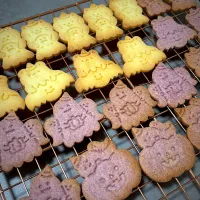 ハロウィン型抜きクッキー|さつまいもさん