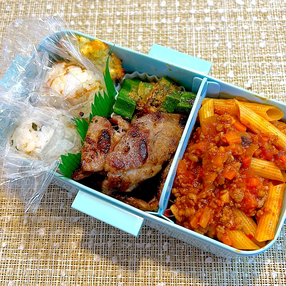 豚肉のレモンペッパー焼き弁当|ともえもんさん