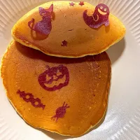 ハロウィン🎃ホットケーキ🥞|まーまさん