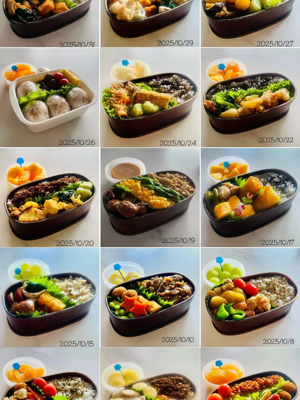 10月　中学生弁当|@y@さん