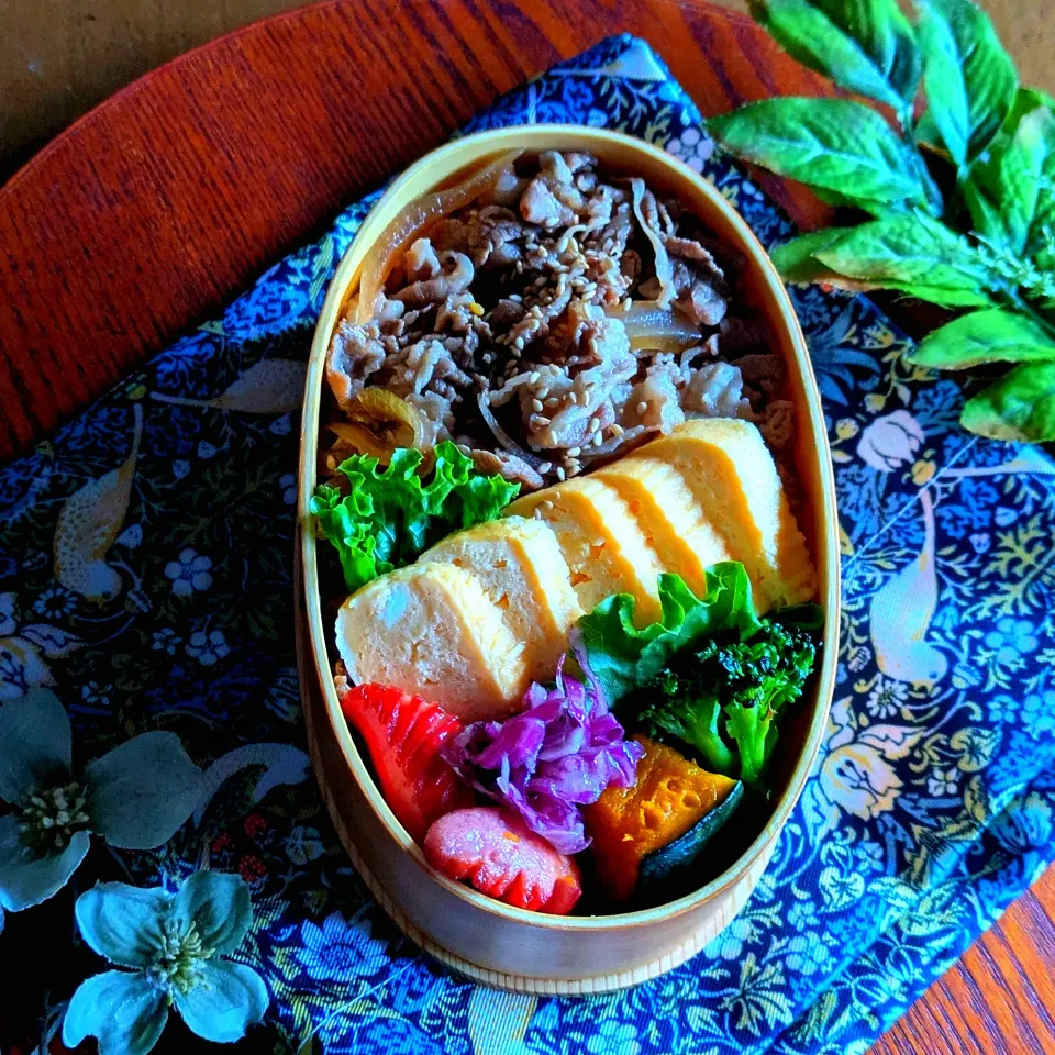 牛丼弁当✨|さらママさん