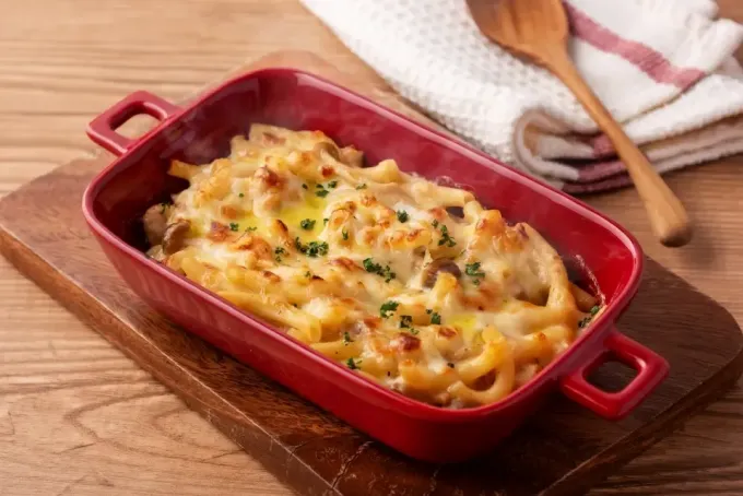 鶏ときのこの米糀ミルクグラタン|マルコメ キッチンさん