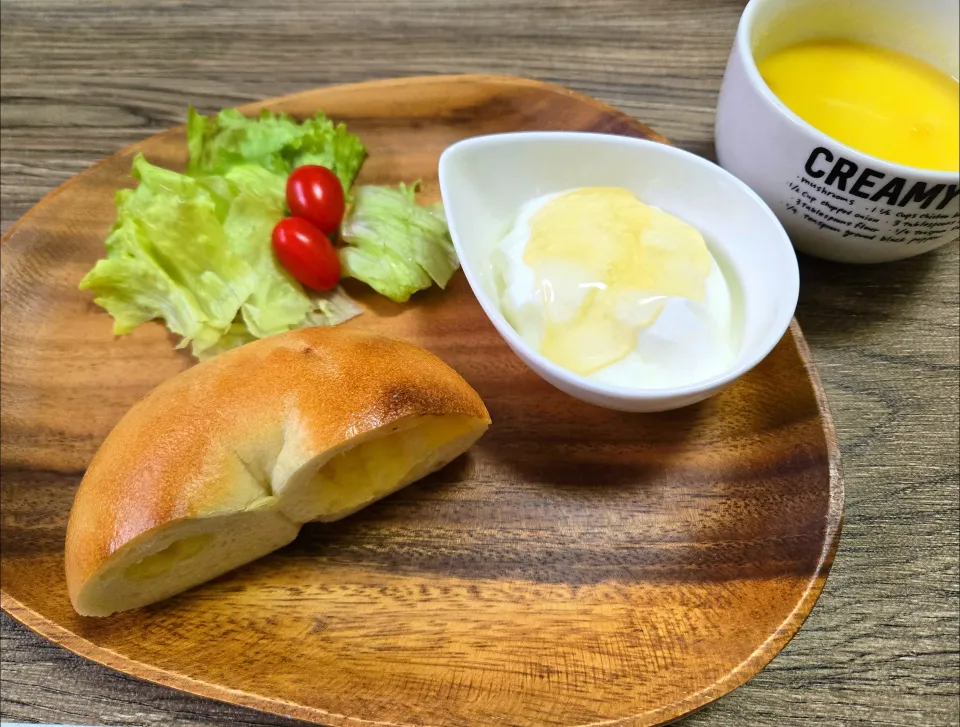 チーズベーグルプレート|バンビさん