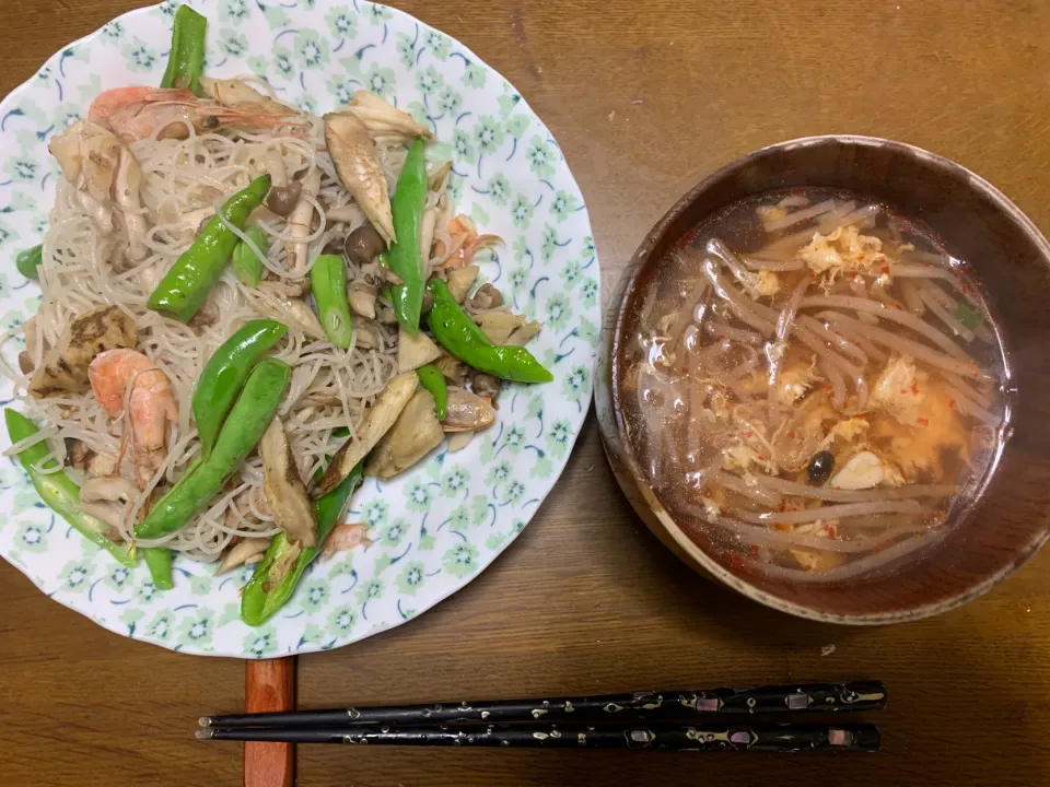 昼食　焼きビーフン|ATさん