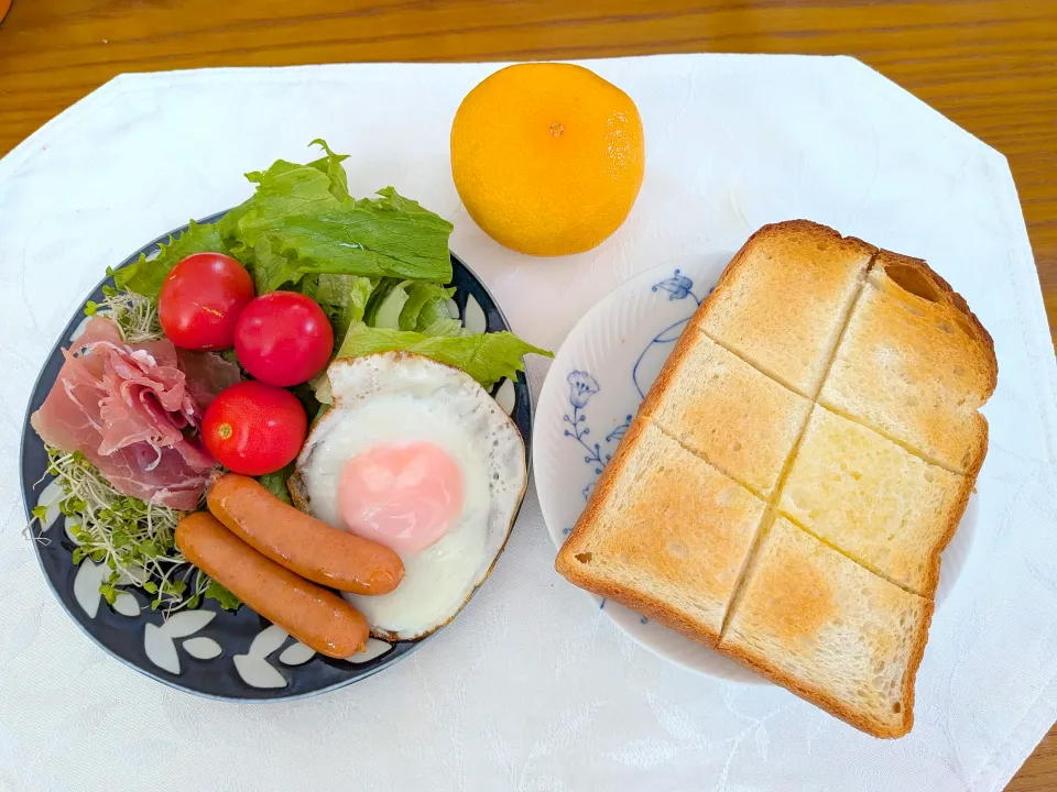 11/1の朝ごはん　夫バージョン|卯月さん