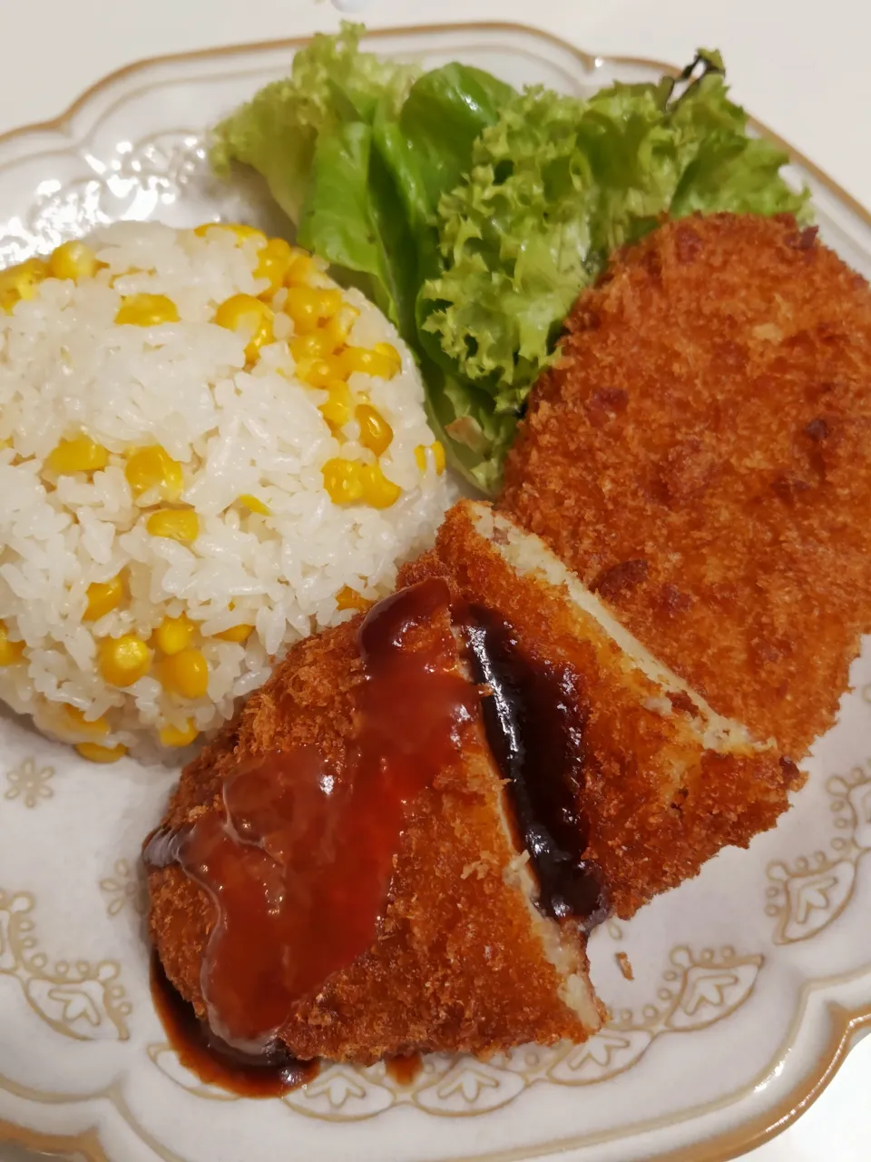 【とうもろこしご飯】|琥珀さん