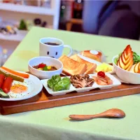 自宅モーニング| マニラ男さん