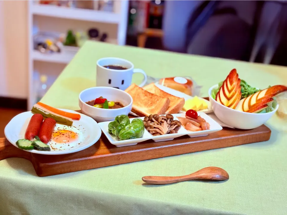 自宅モーニング|マニラ男さん