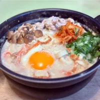 肉ちゃんぽん鍋焼きうどん|マニラ男さん