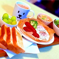 自宅モーニング| マニラ男さん