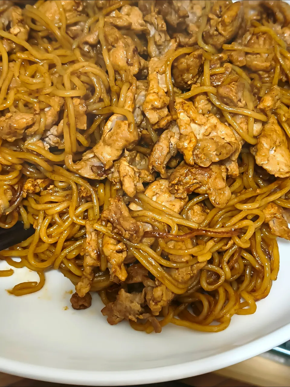 肉たっぷりソース焼きそば|時雨さん