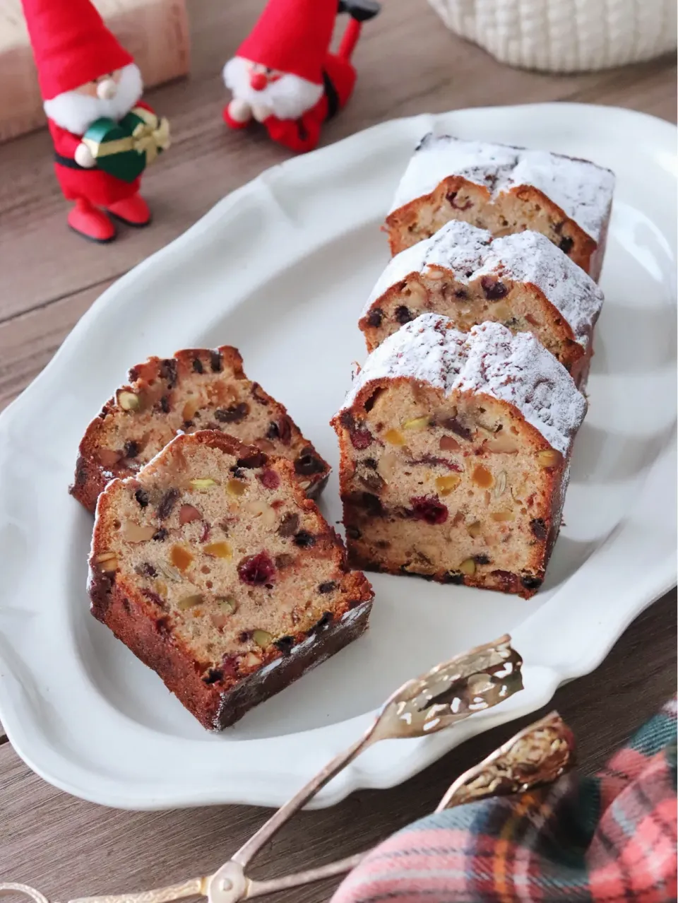 シュトーレン風パウンドケーキ🎄|moeさん