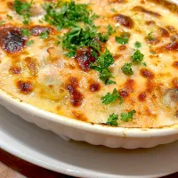 くたくた白菜とあさりのたらこクリームグラタン😋|Kumi Satouさん