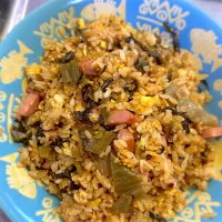 辛子高菜の焼き飯笑|Shimoda Tohruさん