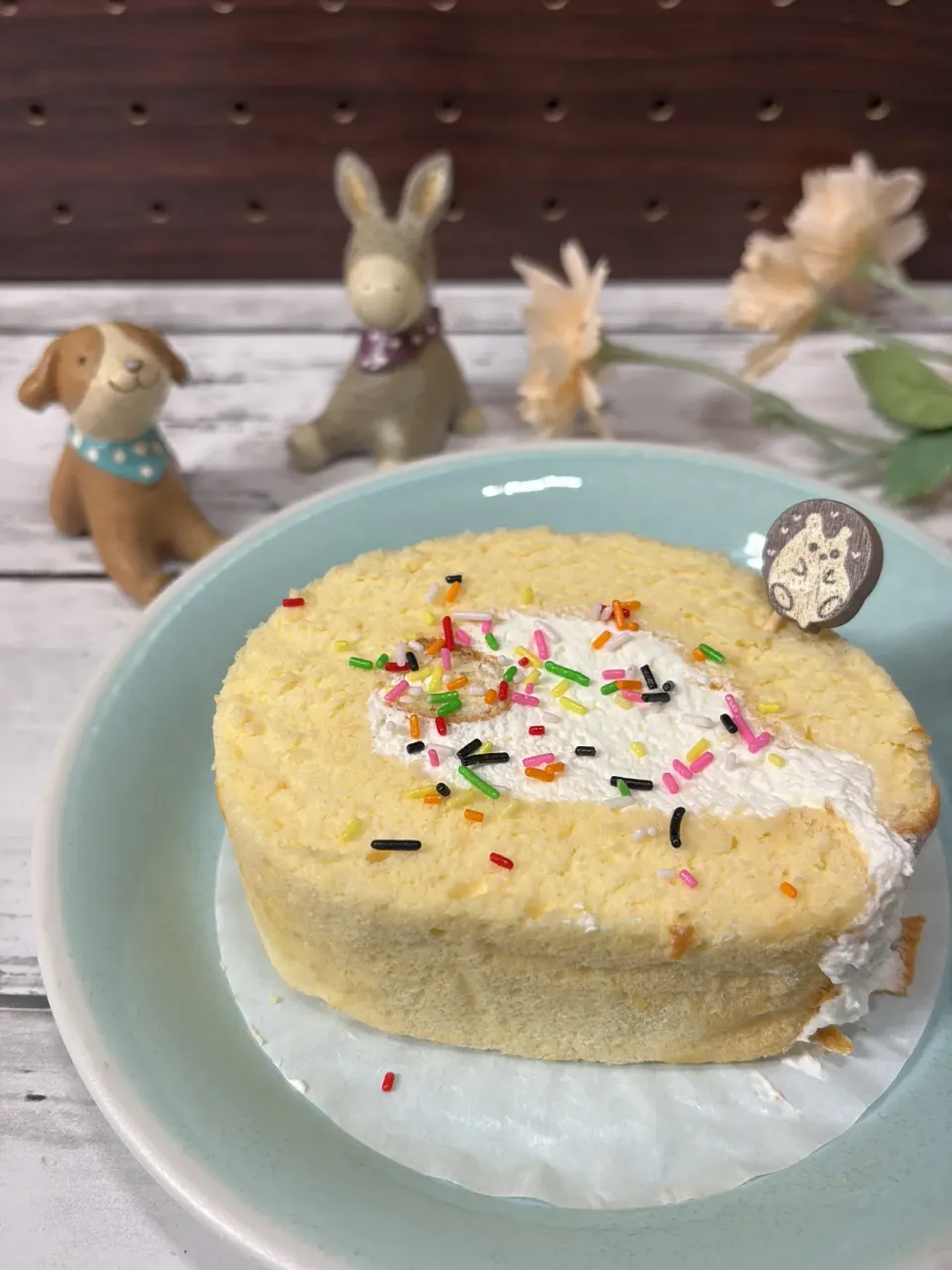 我が家のシフォンロールケーキ|AKIさん