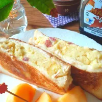 cherry🍒さんの料理 スイートポテトホットサンド