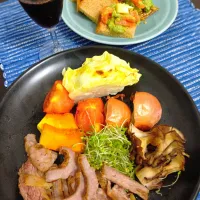 残り物の集合プレート|setuさん