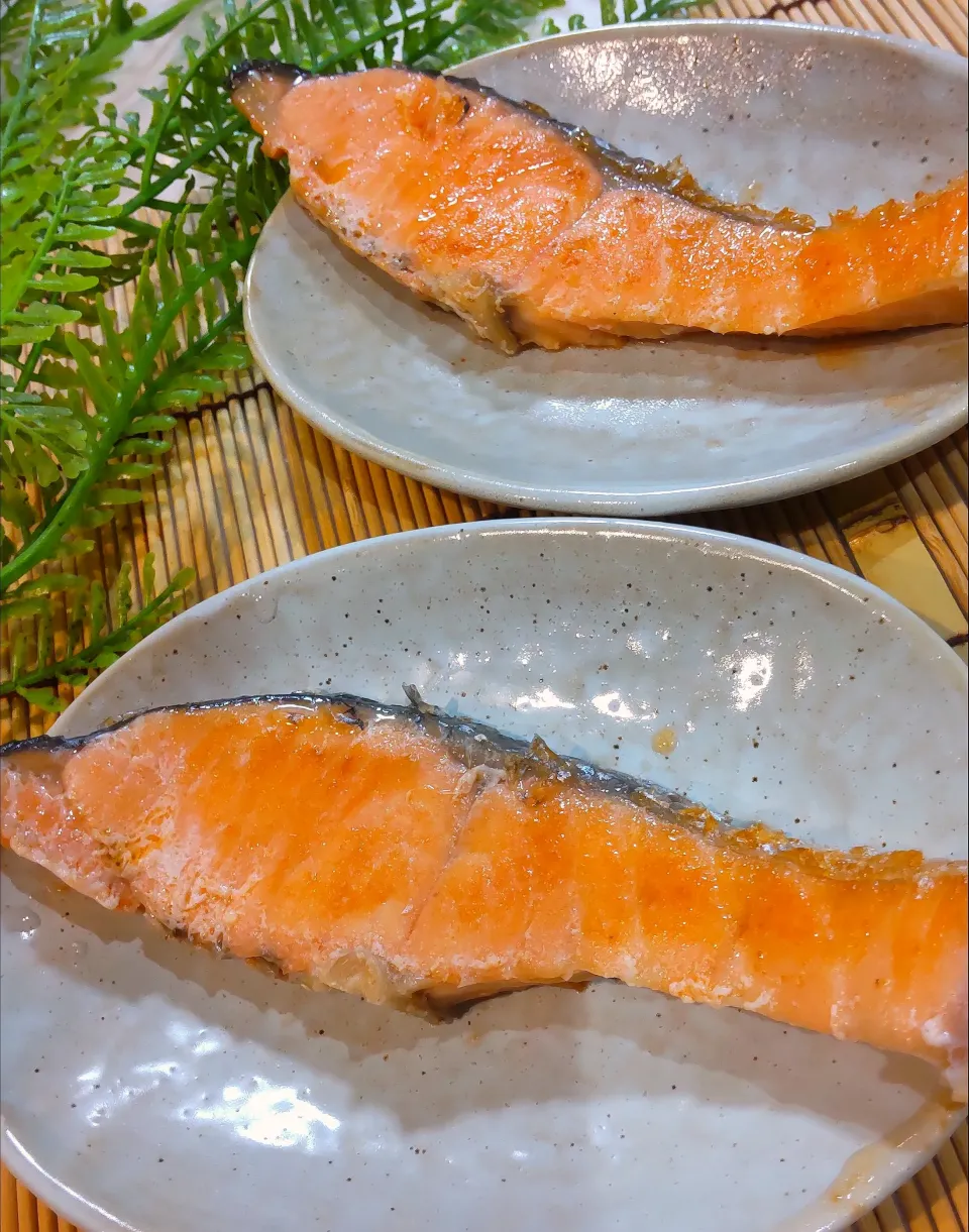 鮭の塩焼き|ポコさん