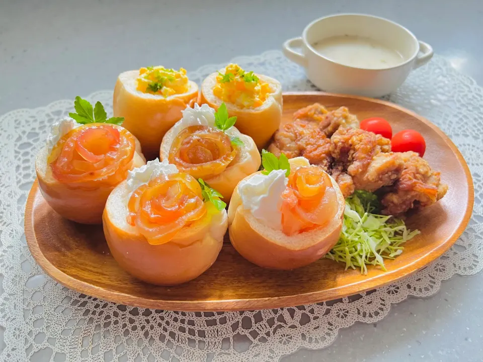 「朝パン、ワンプレート」|バシュランさん