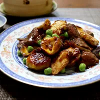 かおるさんの料理 牛肉と栗とまこもだけのXO醬炒め|かおるさん