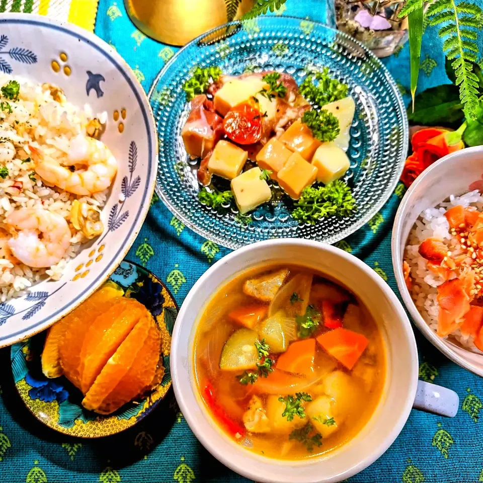 余り食材消化定番野菜スープ|橘葵さん