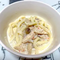 きのこ豆乳うどん|momoさん