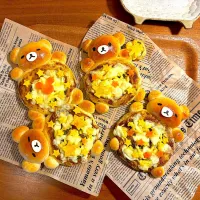 リラックマのおねんねパン🐻✨