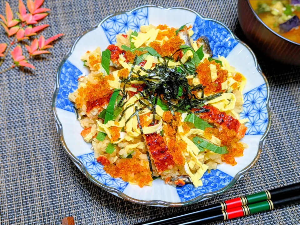 鰻のちらし寿司|まなこさん