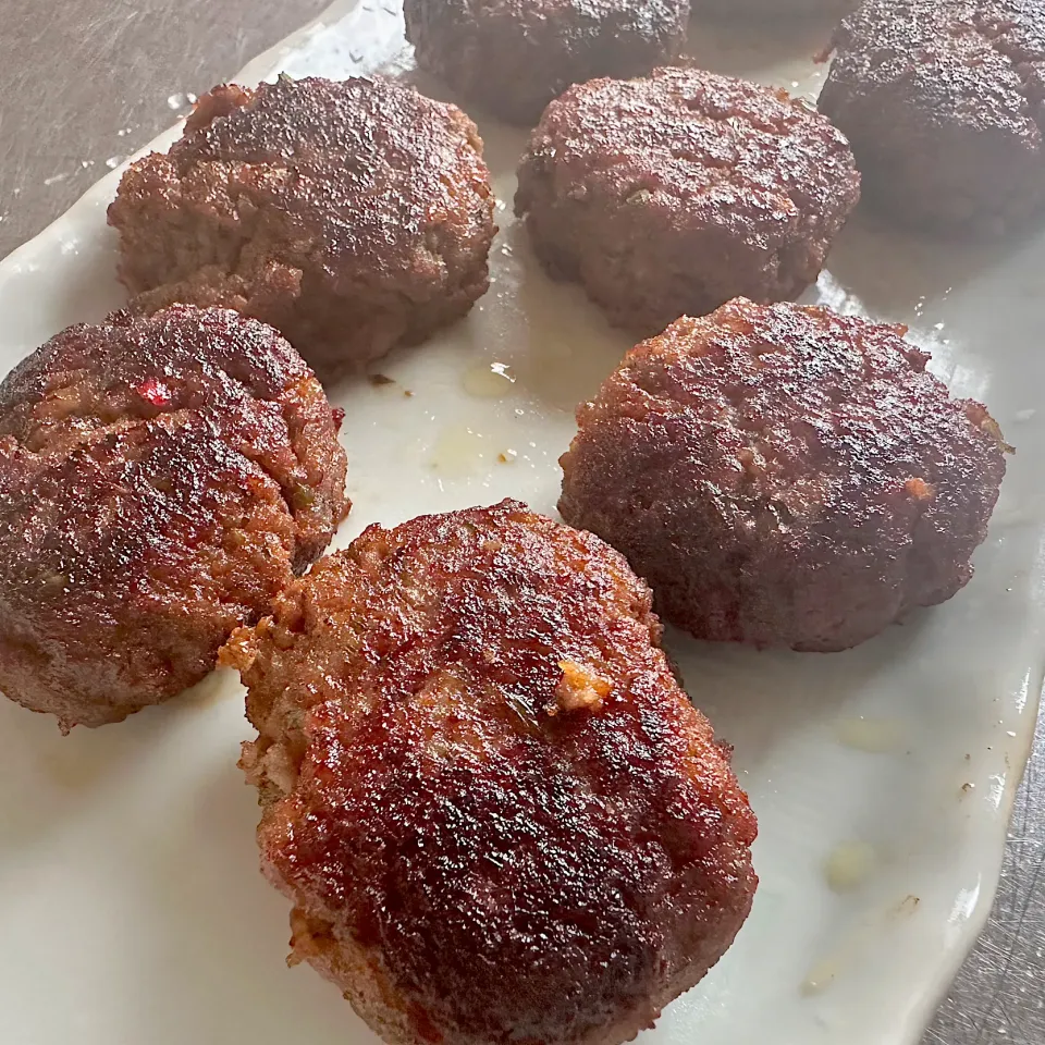 ディル入りハンバーグ|くまちゃんさん