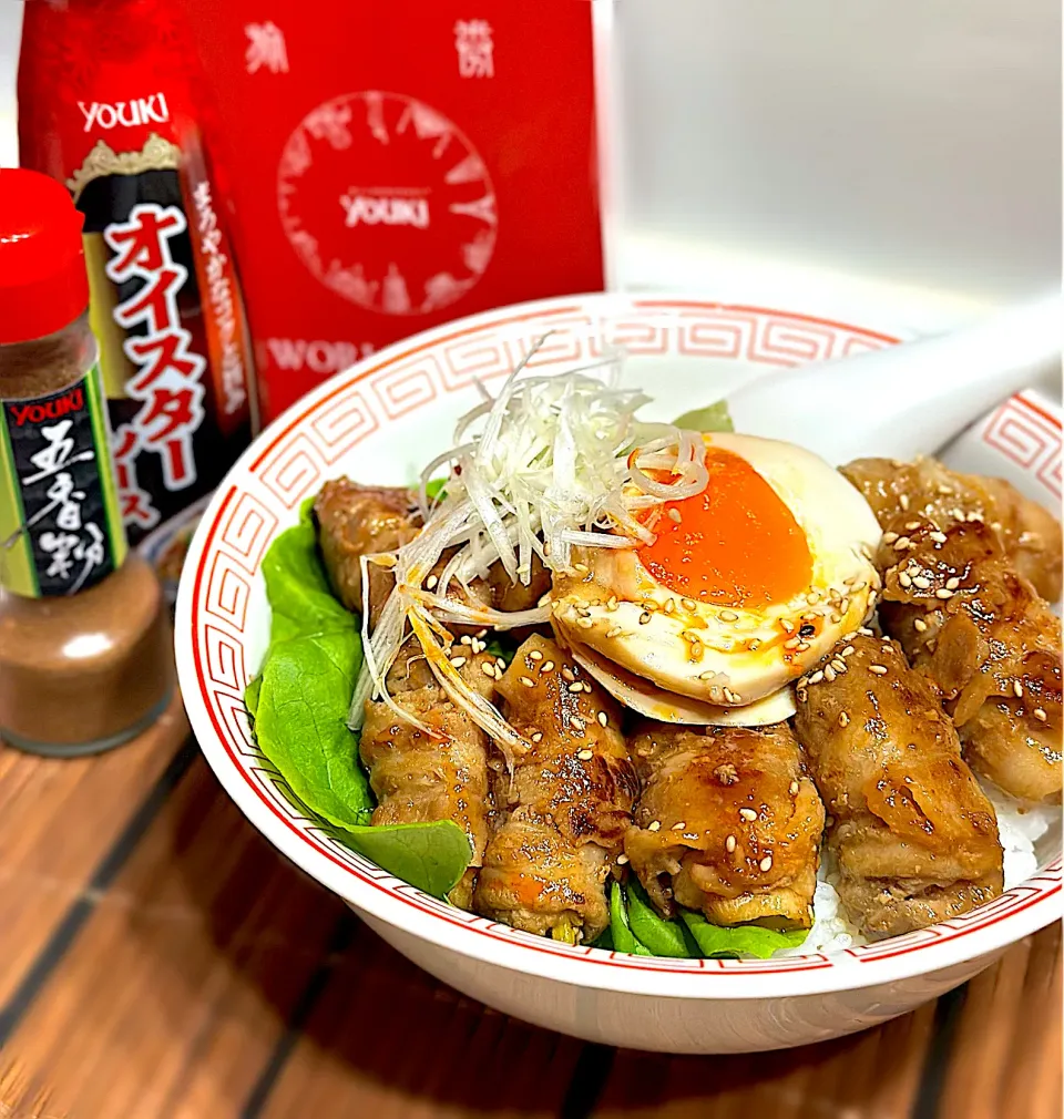 ネギ巻きルーローハン（魯肉飯）|ひろりんさん