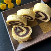 羊羹ロール ~シベリア風|とんちんさん