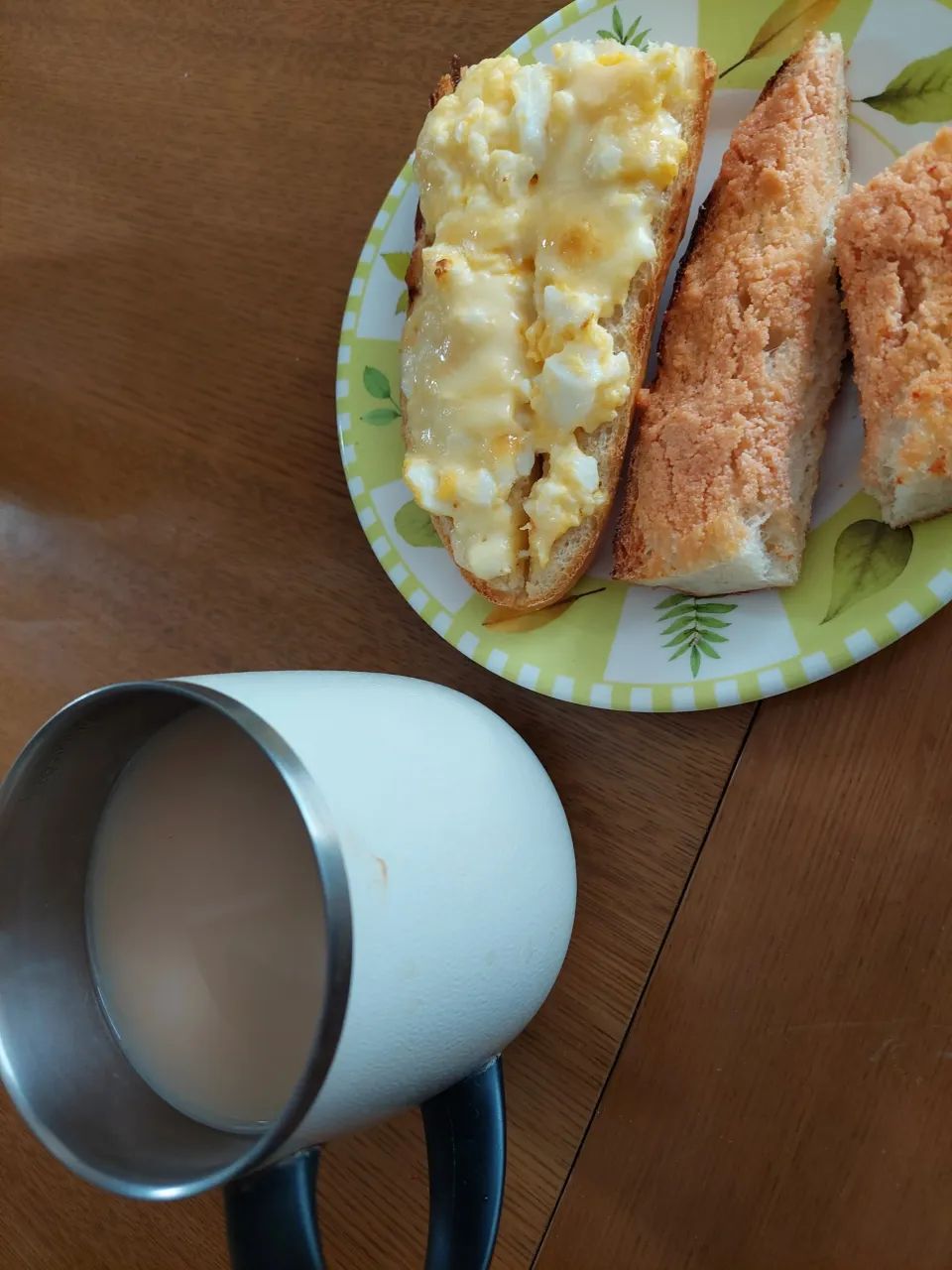 フランスパンのオープンサンド|shimarirsさん