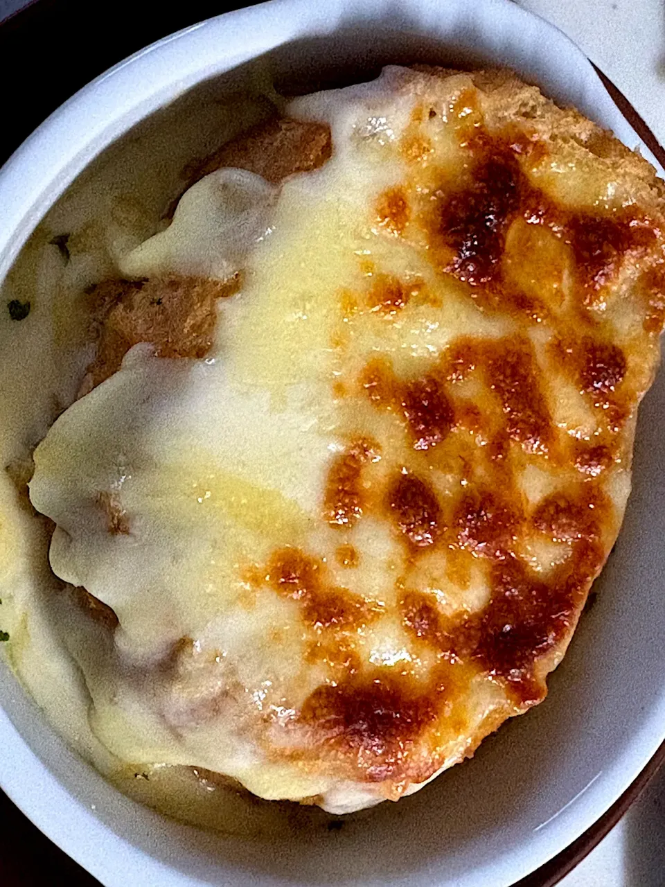 オニコンで作ったオニオングラタンスープ|crayさん