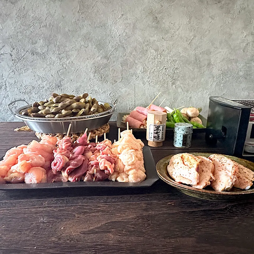 おうち焼き鳥|mihooobuuさん