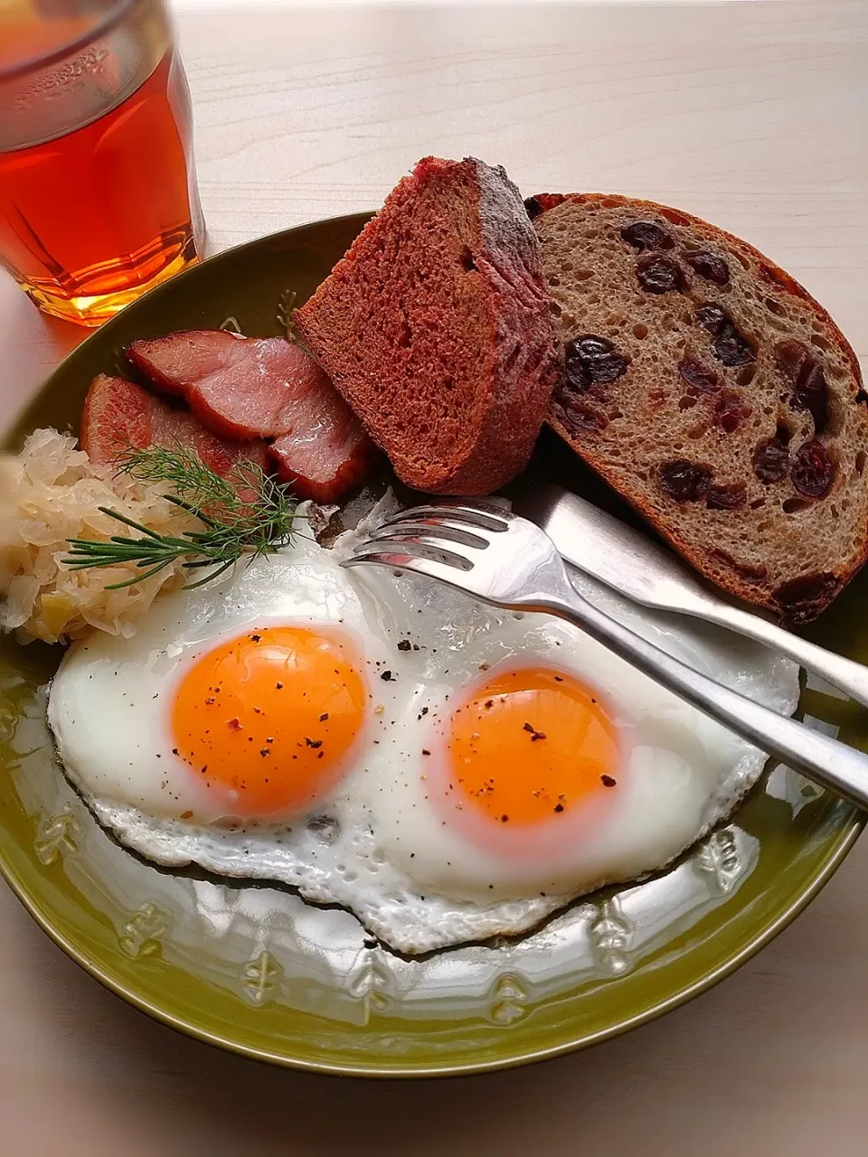 ライ麦ブレッドのワンプレート|みりさん