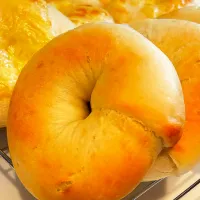 粒あん入りベーグル🥯|みーしゃさん