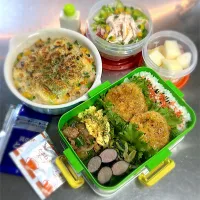 R7.11/2 ㈰ ·͜·♡ 今日のお弁当 👨🏻‍🍳|hamakoさん