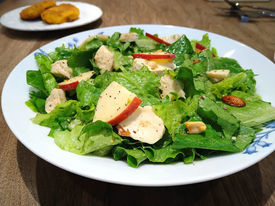 りんごとカマンベール チキンサラダ|古尾谷りかこさん