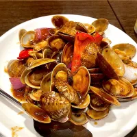 粤港美食　アサリの豆豉炒め|よだみなさん