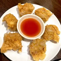 粤港美食　海老揚げワンタン|よだみなさん