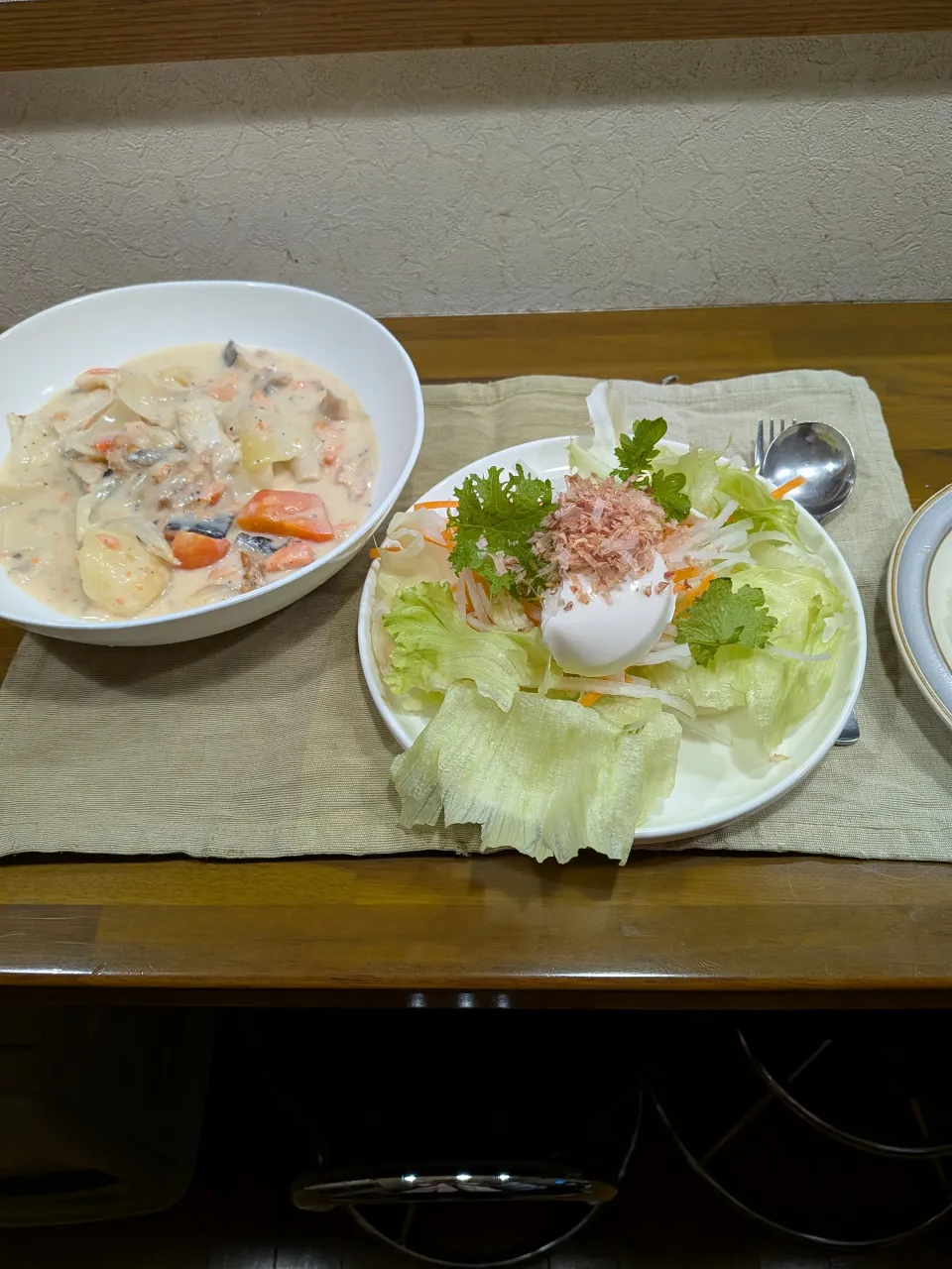 鮭のクリームシチュー|ちくわさん