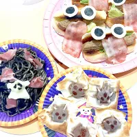 ♡2025 ハロウィンごはん♡|ソラさん