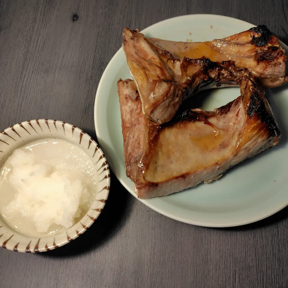 鰤かまの塩焼き|ハイドランジアさん