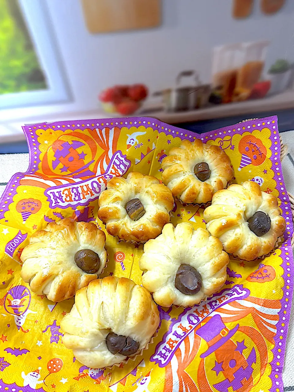 マロンクリームパン|アッキーさん