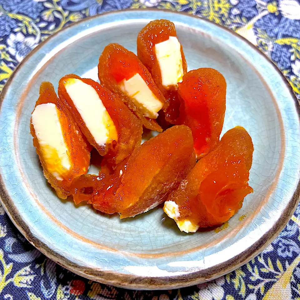 干し柿バターサンド#悪魔的な美味しさ#最高#やってみて|ももさん