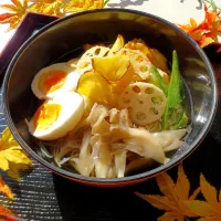 秋のにゅうめん|おぜひめさん