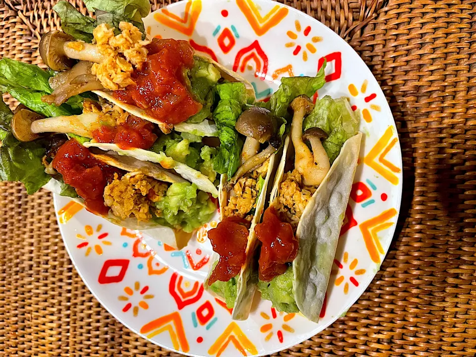 餃子の皮タコス|kyon2さん