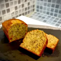 オレンジピールと紅茶のパウンドケーキ|白のパンダさん