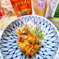 🔷🥕にんポテ🥔サラダ🥗和風🔷|@きなこさん