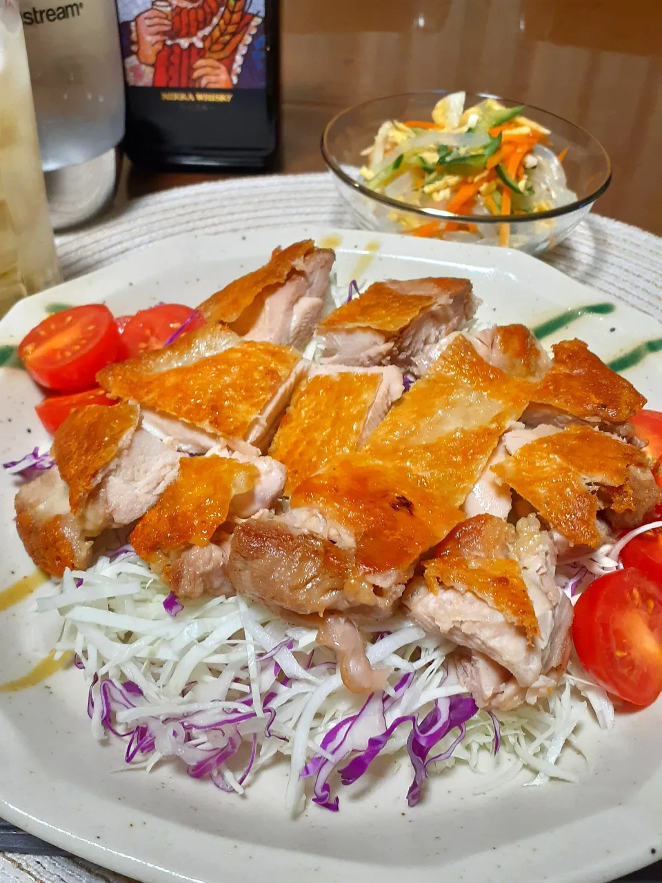 鶏肉のパリパリ焼き～🐔|びせんさん